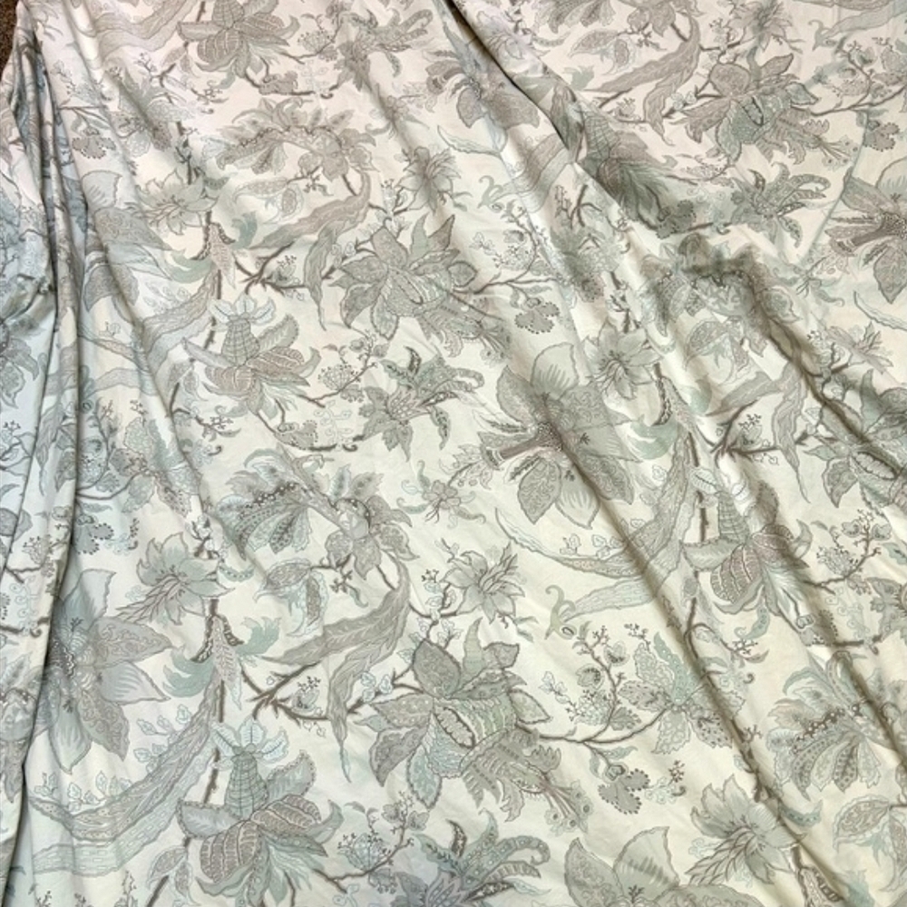 Pottery Barn Floral Duvet, King